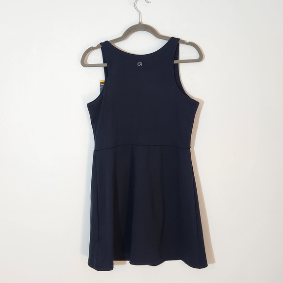 Gap Fit Sleeveless Black Athletic Mini Dress Size Medium NWT - Picture 5 of 11